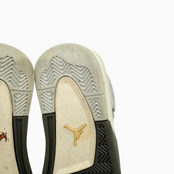 Air Jordan 4 Retro SE Craft Photon Dust (GS) - Youth Kids Sneakers - Gray Shoes - Picture 11 of 11